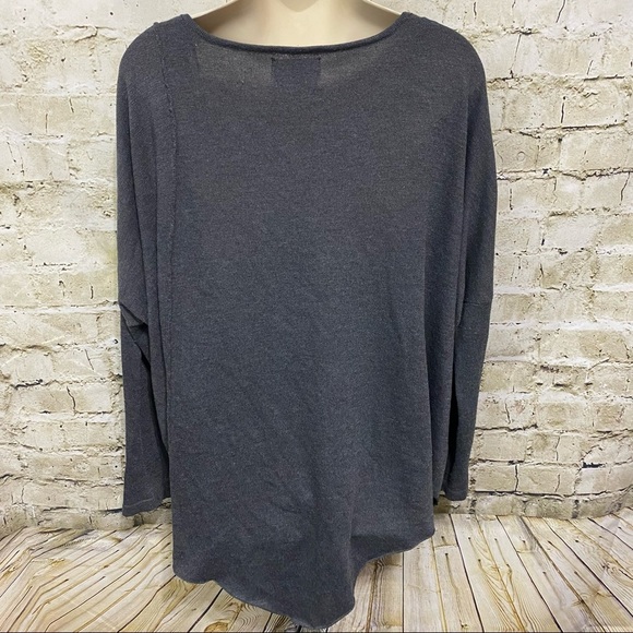 Mia Maddison Asymmetrical Hem Pullover Sweater - Picture 3 of 5